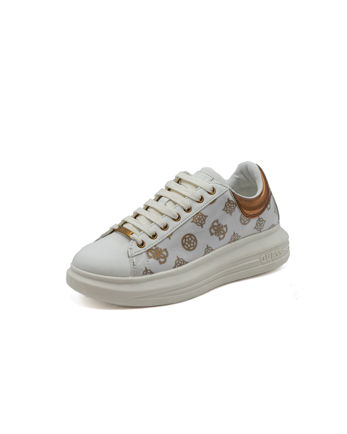 (image for) Sneakers Guess Vibo in pelle con stampa logo laterale