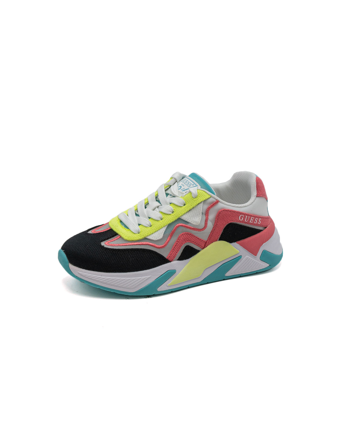 (image for) Sneakers Guess Runner enie triangolo logo con inserti in rete