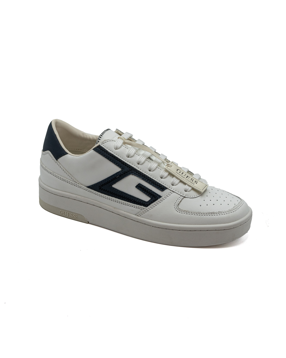 (image for) Sneakers Guess Silea misto pelle con logo laterale cucito