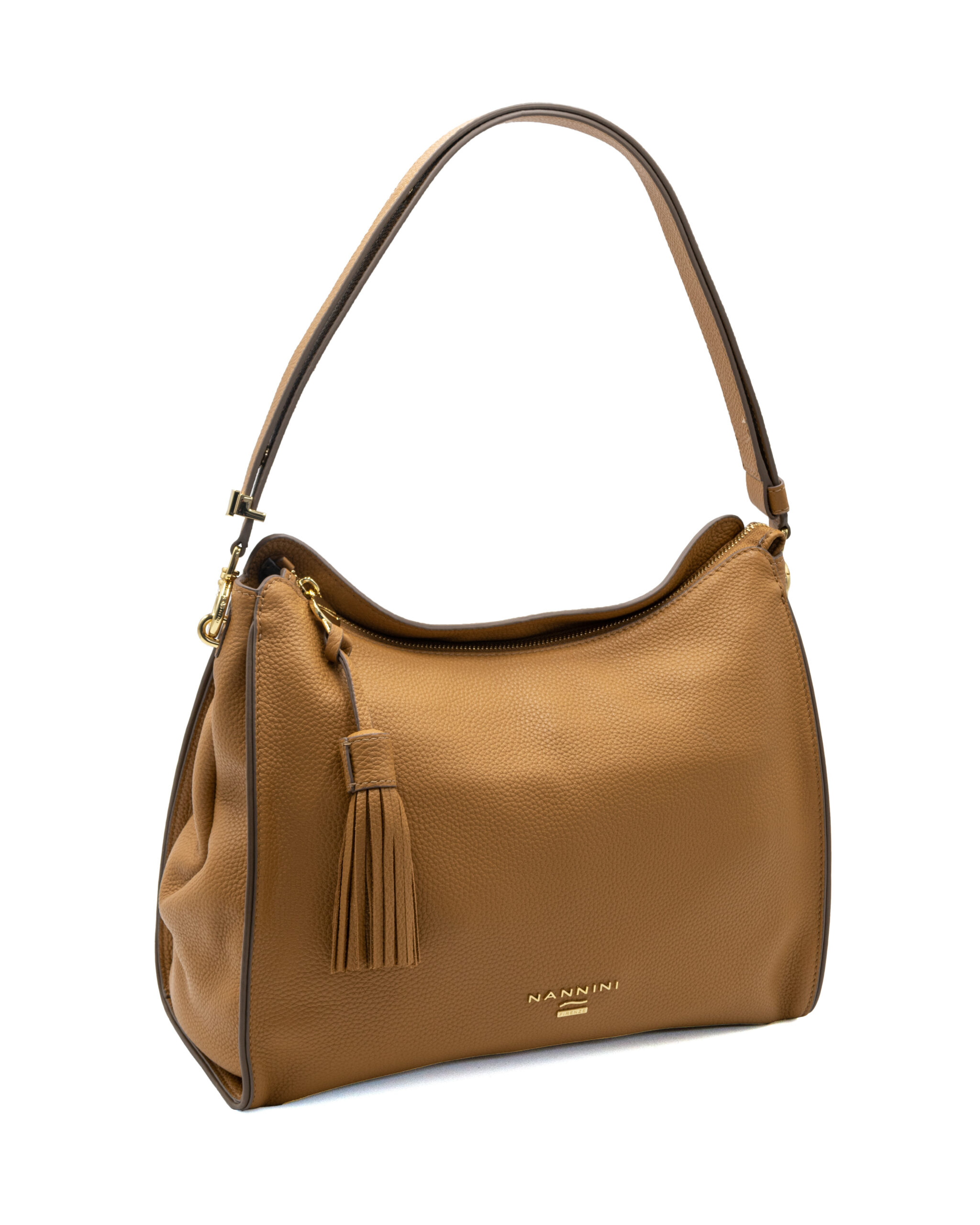 (image for) Borsa a spalla Nannini Blake marrone manico singolo