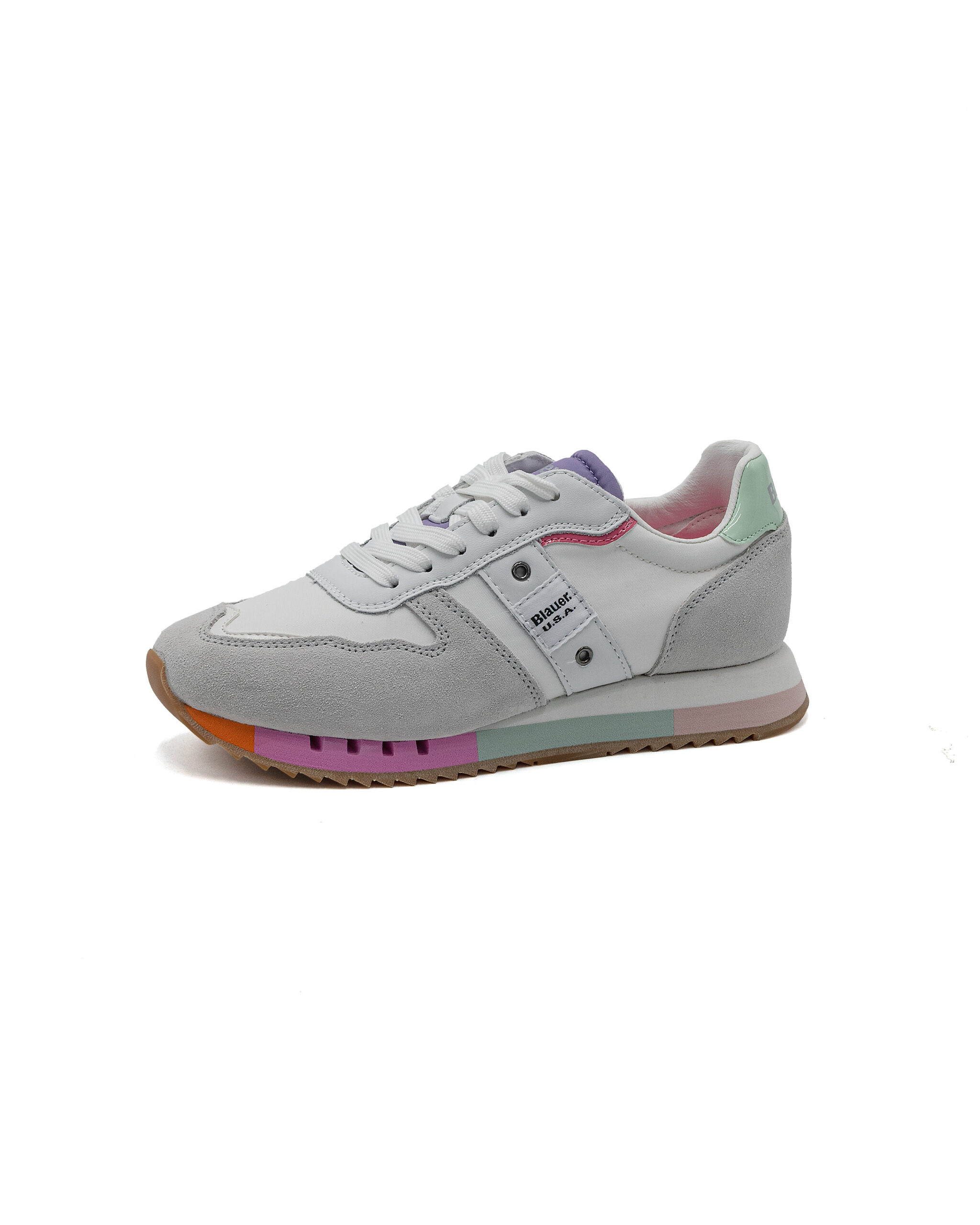 (image for) Sneakers Blauer Melrose running in pelle