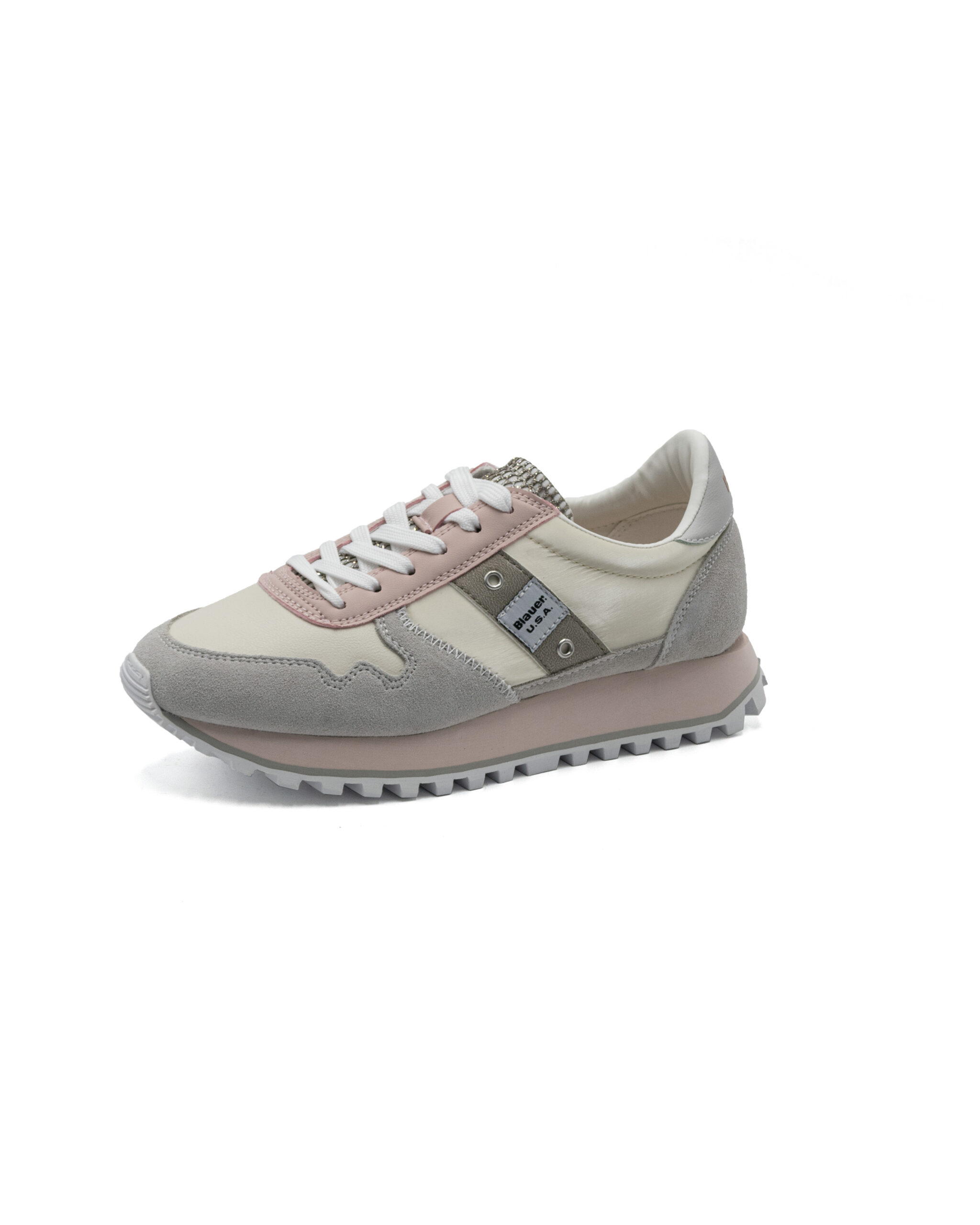 (image for) Sneakers Blauer Millen running con inserto scamosciato