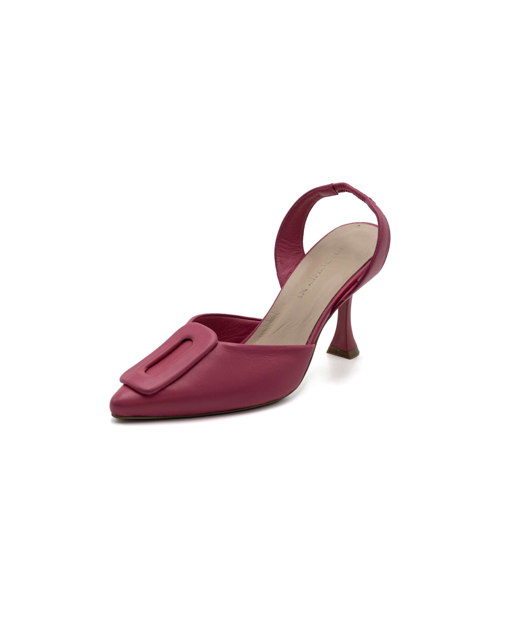Décolleté Epoché slingback dettaglio rettangolo frontale con cinturino a molla (image for) Décolleté Epoché slingback dettaglio rettangolo frontale con cinturino a molla
