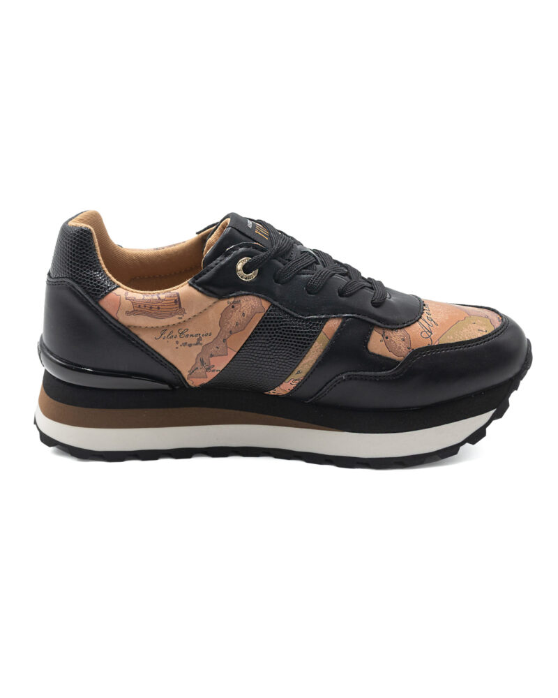 Sneakers runner Prima Classe logo lettering a rilievo - immagine 2