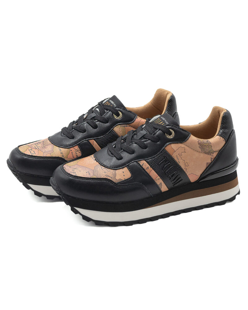 Sneakers runner Prima Classe logo lettering a rilievo - immagine 4