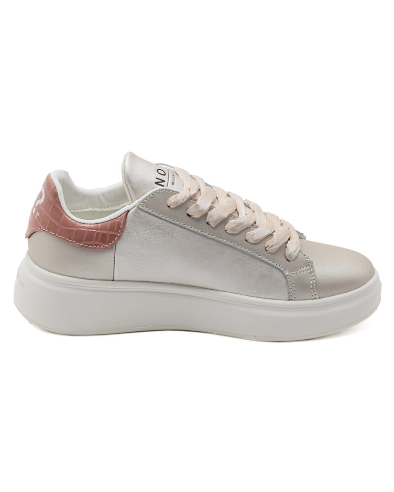 Sneakers Ynot con logo circolare 3d laterale - immagine 2