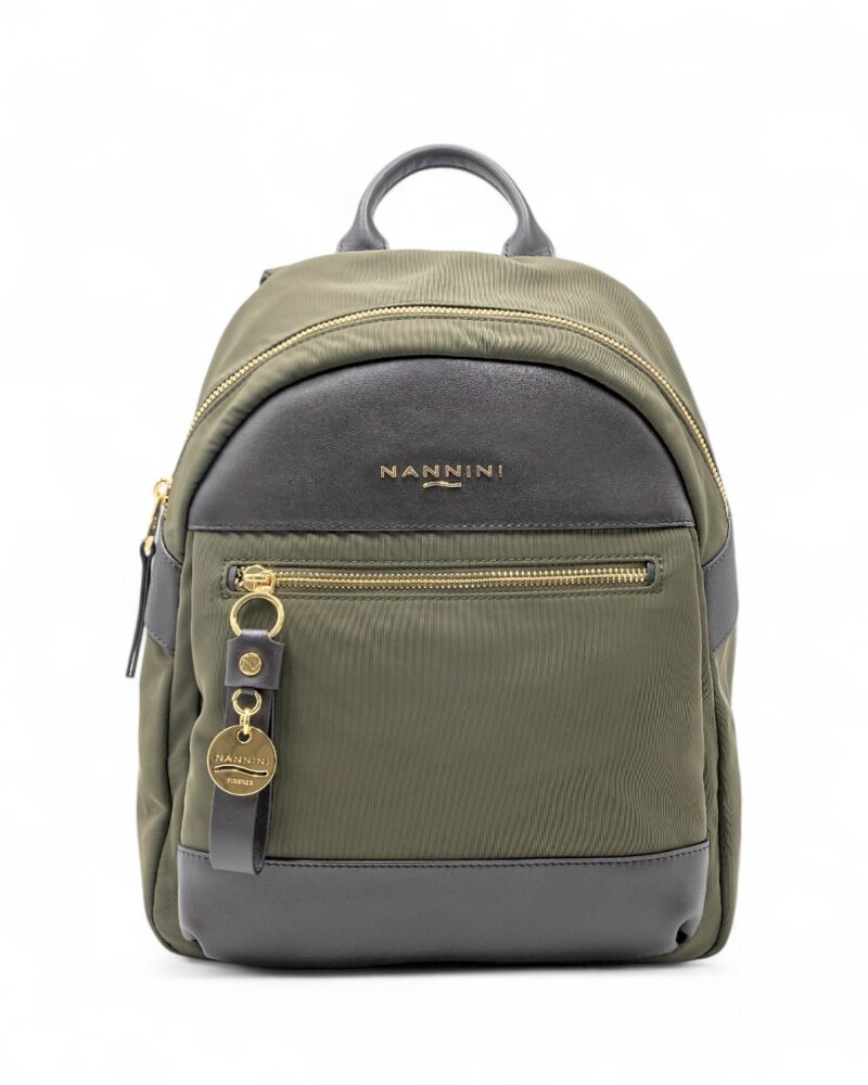 Zaino Nannini Firenze Liberty nylon e pelle