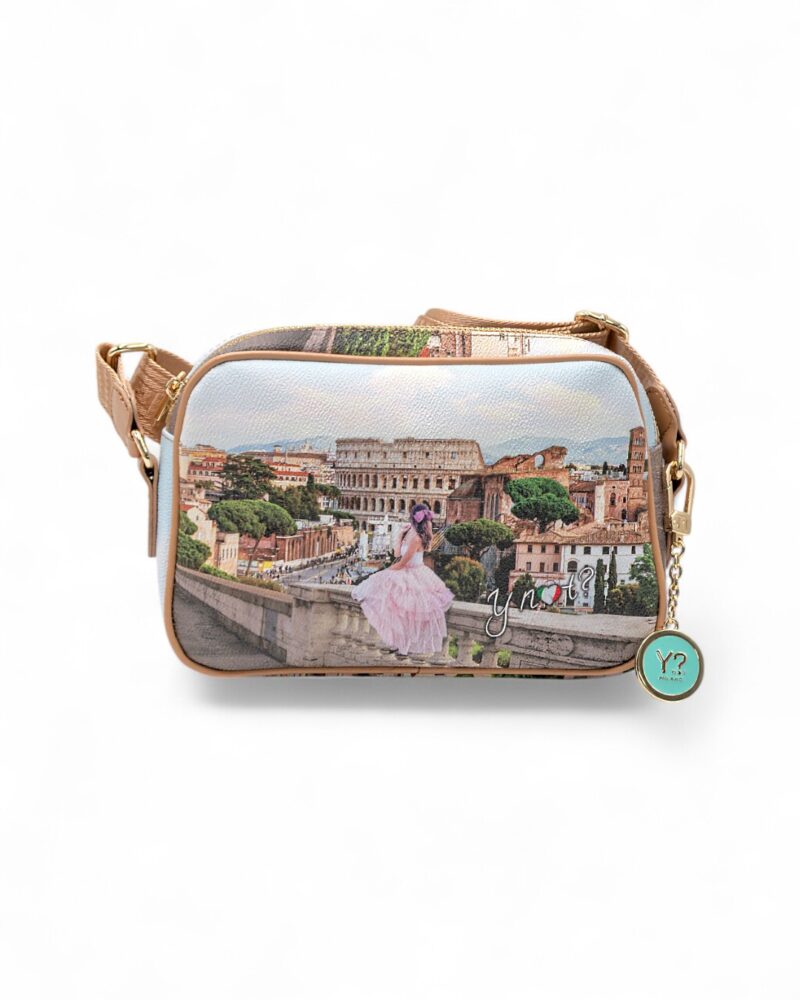 Borsa Ynot a Tracolla Yes Bag Stampa Città