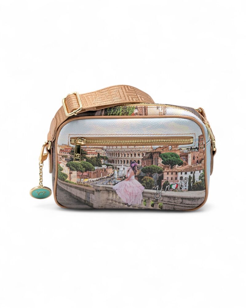 Borsa Ynot a Tracolla Yes Bag Stampa Città - immagine 2
