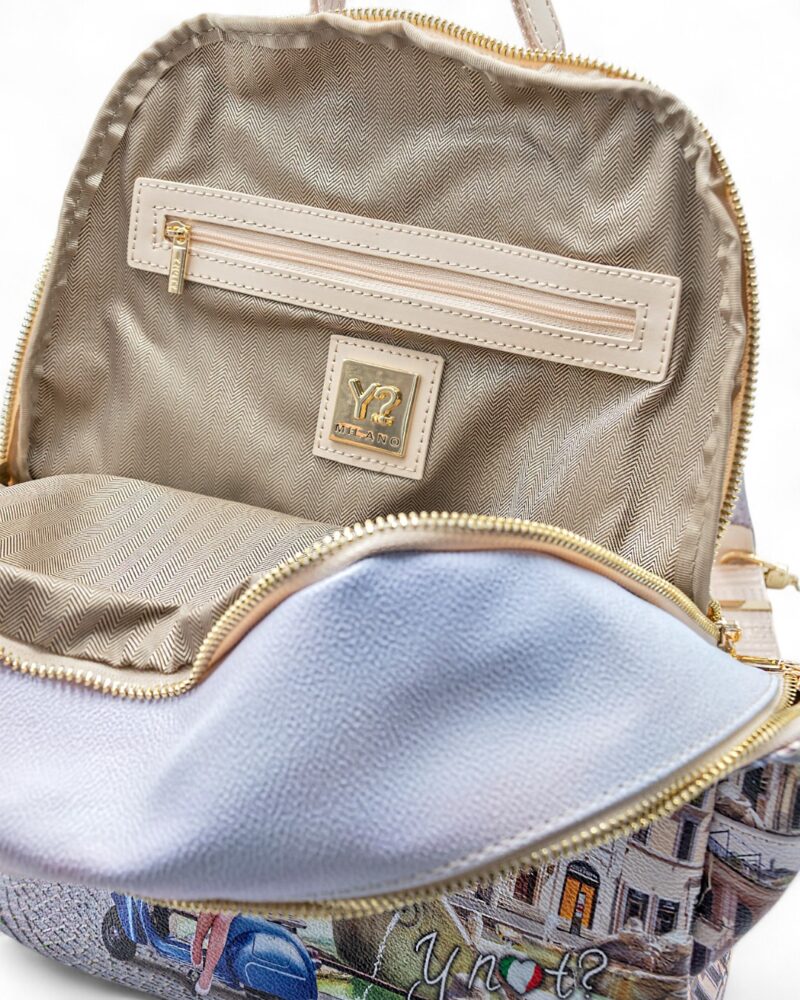Zaino Ynot grande Yes Bag Stampa Città - immagine 3