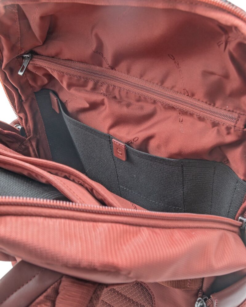Zaino Piquadro Porta pc 13,3 in Pelle e Tessuto Wallaby - immagine 4