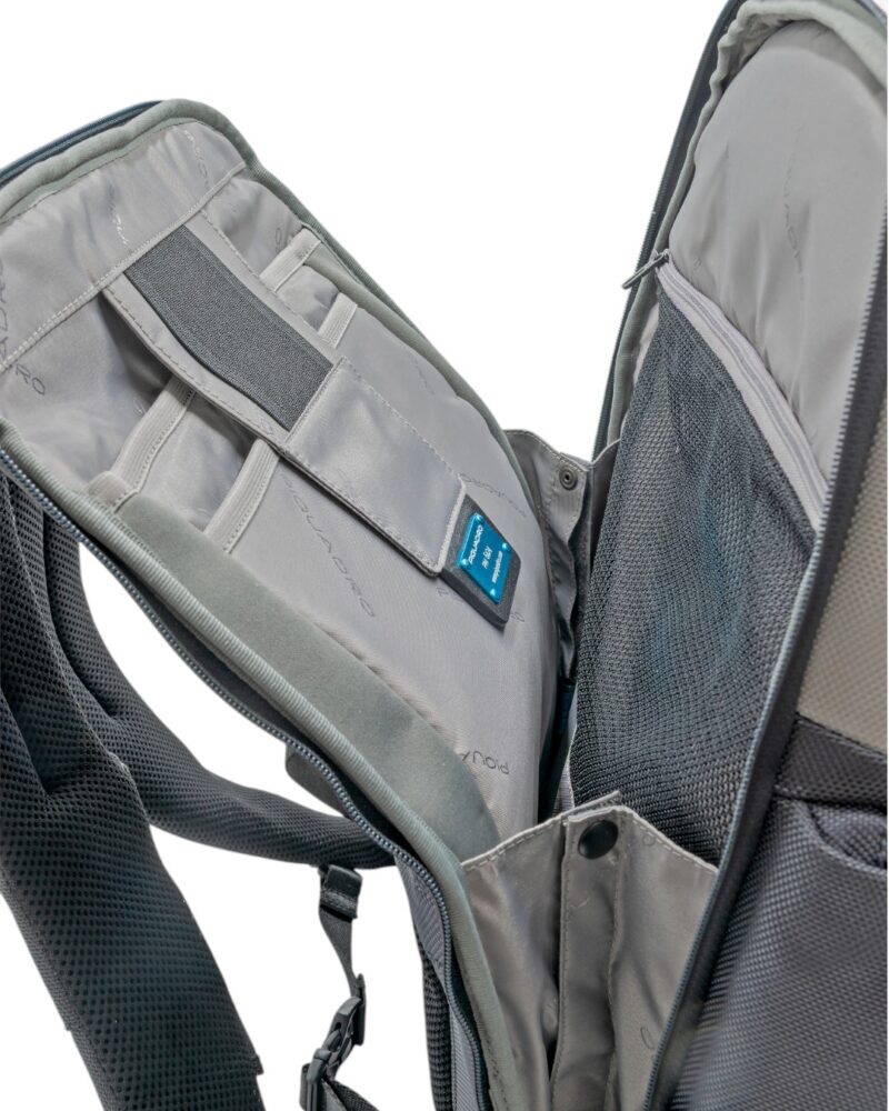 Zaino Piquadro uomo porta pc 15,6" in tessuto riciclato - immagine 5