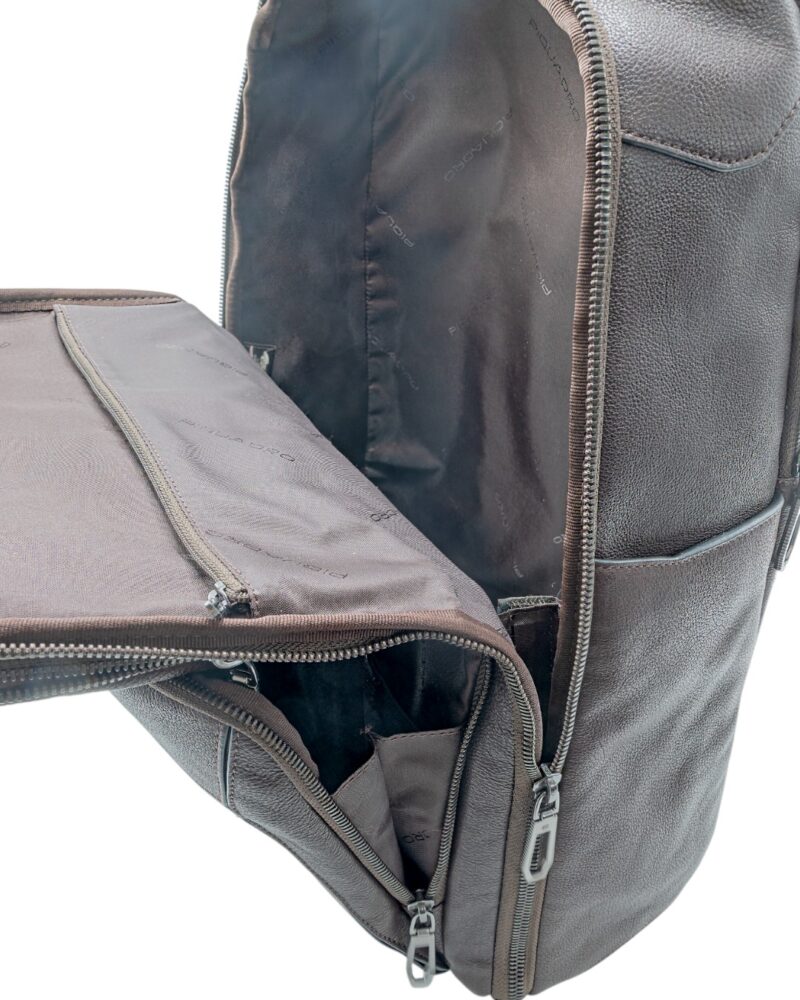 Zaino Piquadro uomo Rhino porta Pc 15,6" in Pelle - immagine 4