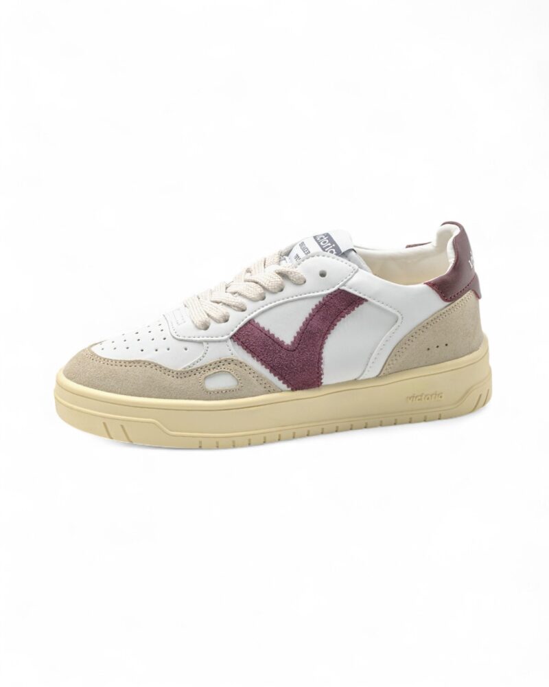 Sneakers sportive Victoria Seul effetto pelle&crosta di cuoio