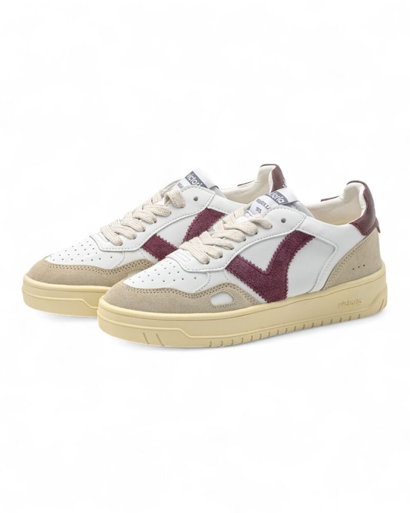 Sneakers sportive Victoria Seul effetto pelle&crosta di cuoio - immagine 4