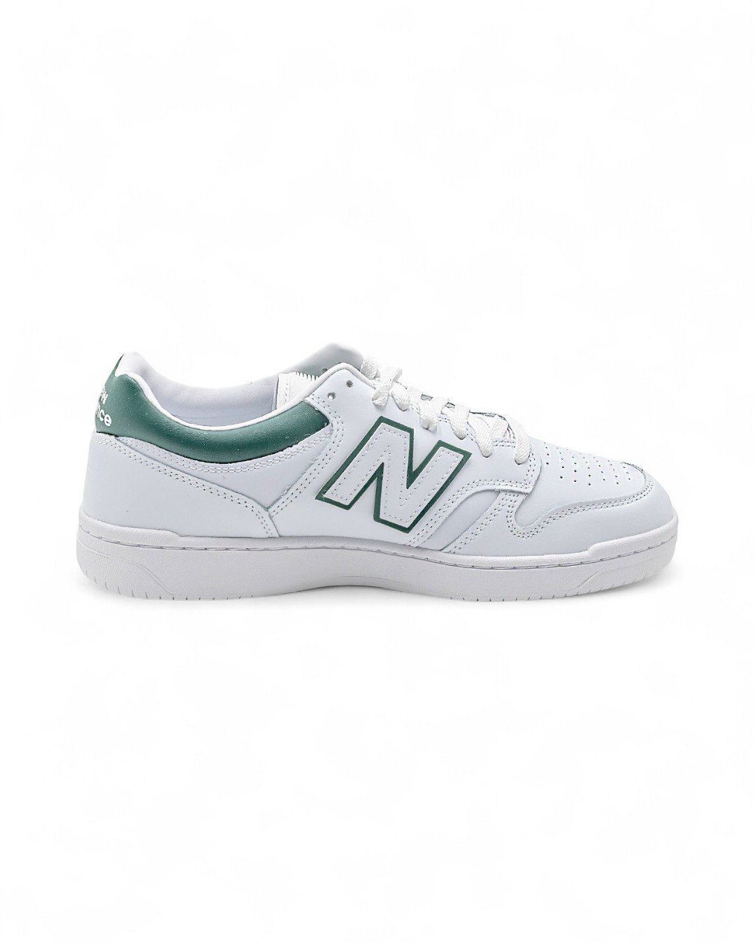 Sneakers uomo New Balance 480 con inserti verdi - immagine 2