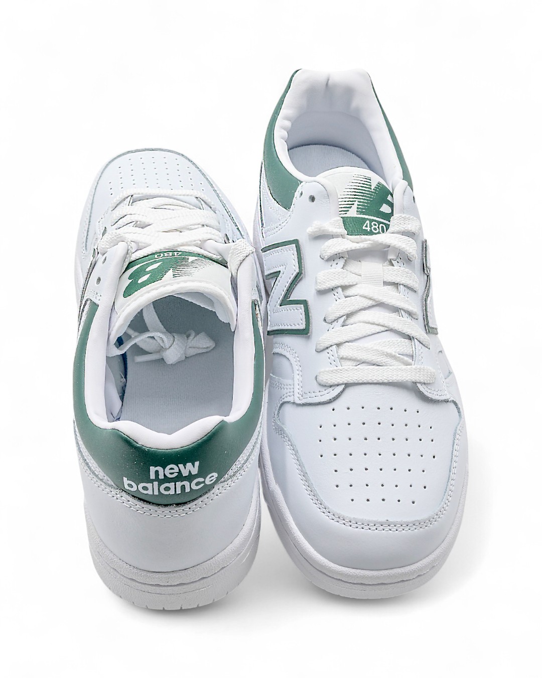 Sneakers uomo New Balance 480 con inserti verdi - immagine 3