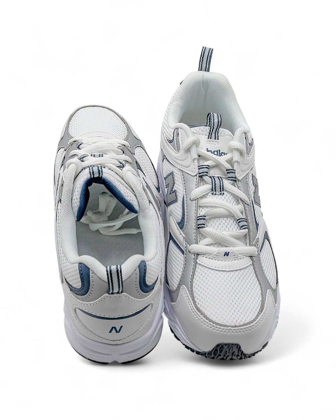 Sneakers runner uomo New Balance 408 biancoblu - immagine 3