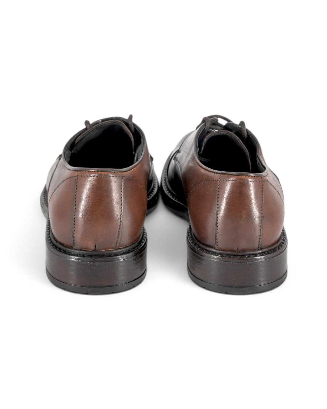 Derby uomo Exton in vitello sfumato soft legno - immagine 3